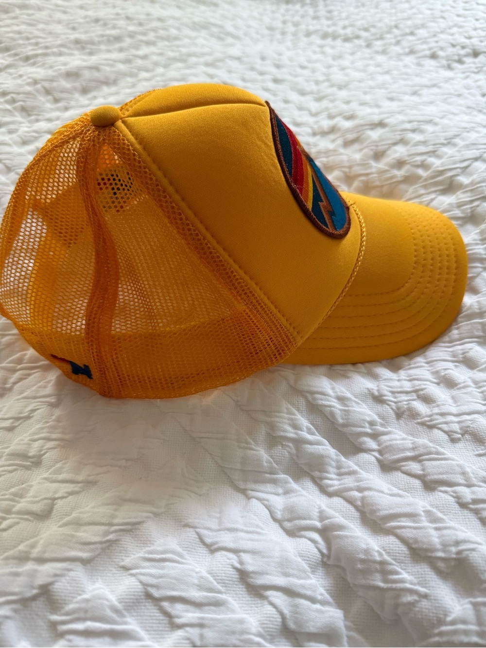 Aviator Nation gold Trucker Hat - Picture 2 of 5